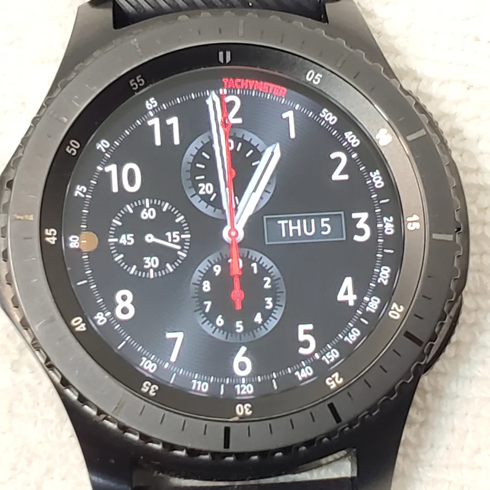 Samsung Gear S3 Frontier 46mm Smartwatch Bluetooth GPS AMOLED Display S Steel